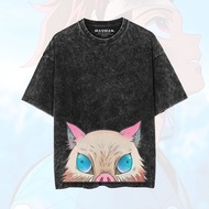 MADMAN Oversize Washed DEMON SLAYER ANIME T-Shirt "INOSUKE" | WO PSDS - 3