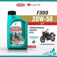 PETRONAS Sprinta for Honda CB500F 2019 to 2026 F300 4T 20W-50 Premium Engine Oil