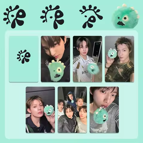 6Pcs KPOP CORTIS Ball Ver. Photocards COLOR OUTSIDE THE LINES Two-Sided Postcard MARTIN JAMES JUHOON