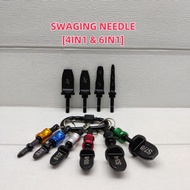 [4IN1 & 6IN1] Alat Pengembang Paip Tembaga Pendingin Hawa | Swaging Needle Tool Aircond Coper Pipe E