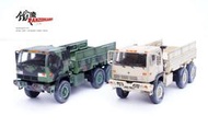 鐵鳥迷*現貨超商*美國M1083 6x6 Cargo truck戰術卡車(北約三色/沙色)模型1/72模型成品鐵流