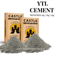 YTLCement/SimenYTL/Simen lantai/Simen konkrit/Repacked 1Kg,3kg,5kg READY STOCK CEMENT