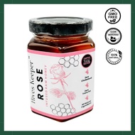 [NATURE'S FINEST] Hives Keeper Premium Rose Infused Raw Honey 100% Natural Ingredient (250g)