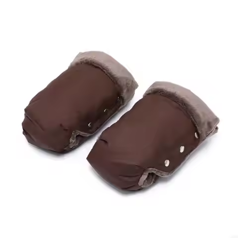 Q22D Waterproof Stroller Warm Gloves Soft Breathable Hand Muff Baby Cart Pram Mittens