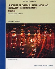 Principles of Chemical, Biochemical and Engineering Thermodynamics, 5/e (Wiley Custom Edition)(Paperback)