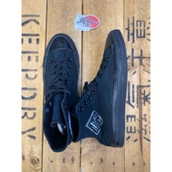 Preloved Converse Hicut Blackout 8.5uk