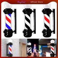 [MagiDeal] 23.6 inch Barber Pole Light Salon Rotating Light for Outdoor Hair Salon