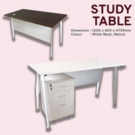 STUDY TABLE / WRITING TABLE / OFFICE TABLE / WRITING DESK / OFFICE DESK / STUDY DESK / OFFICE TABLE WITH MOBILE PEDESTAL