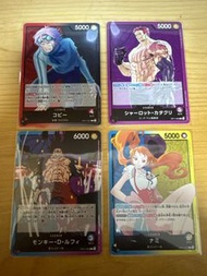 One Piece （OPCG) 神速之拳 路飛 娜美Leader