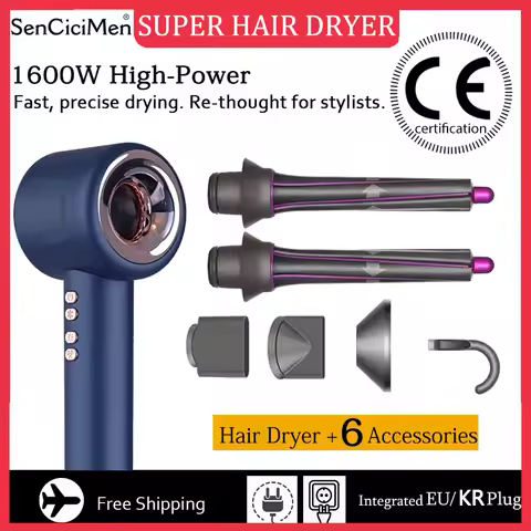 Super Hair Dryer 220V Leafless Hair dryer Personal Hair Care Styling Negative Ion Tool Constant Anio