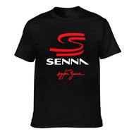 Premium Cotton Ayrton Senna Brazilian Car Racer Legend Good Quality T-Shirt For Mans