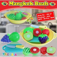 CHILDREN'S TOY CUT FRUIT BOWL