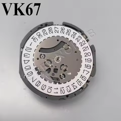 New Japanese original VK67 movement VK67A quartz electronic movement six-pin three-character watch a