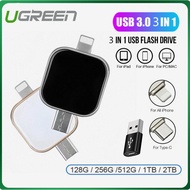 Ugreen Usb Flash Drive 512GB 1TB 2TB Pendrive for iPhone16/15/14/13/12/11/X/8/7 Android Storage Flas