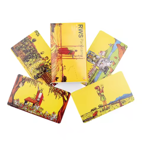 RWS Panorama Board Game 78PCS Tarot Cards Included Wide Angle Lens Show You New Perspective of RWS