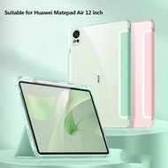 For Huawei Matepad 12x 2025 12inch 12 X Case with Pencil Holder Soft Back Stand Tablet Funda For Mat