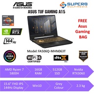 Asus TUF Gaming FA506Q-MHN063T Grey Laptop (AMD Ryzen 7 5800H, 16gb ram, 512gb ssd, Nvida RTX3060, 15.6" FHD IPS, Win10)