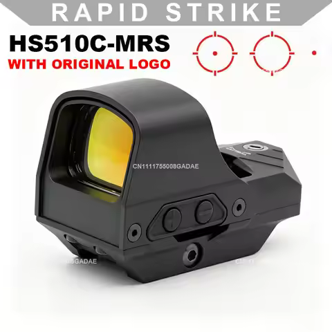 [LOGO Available] HS510C MRS Open Rifle Scope Reflex Red Dot Sight Mulit-Reticle/Solar Failsafe/Shake