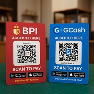 QR CODE STANDEE (5x7 inches)