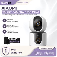 Xiaomi Smart Camera C500 Dual 4MP & 2MP | CCTV 360 | Infrared Night vision | Human detection