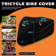 【8NEW】Adult Tricycle Cover Electric Tricycle Covers,Outdoor Covers Storage