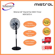 Mistral 16" Stand Fan With Timer MSF1673 II