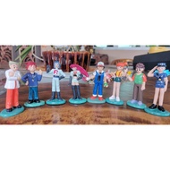 Pokemon Trainers 7 Mini Figures