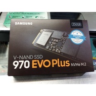 NVME SSD 250GB SAMSUNG 970 EVO PLUS