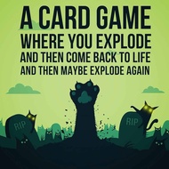 Zombie Kittens Card Game by Exploding Kittens Fun Family Card Games Board Game Party Game