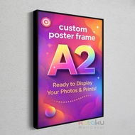 Custom Poster Frame A2 Custom Design Photo Frame Frame Gambar Wall Decoration
