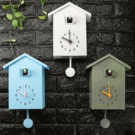 Petrichor Cuckoo Clock Wall Clock Modern Bird Cuckoo Quartz Clock  for Home Durable with Cuckoo Soun