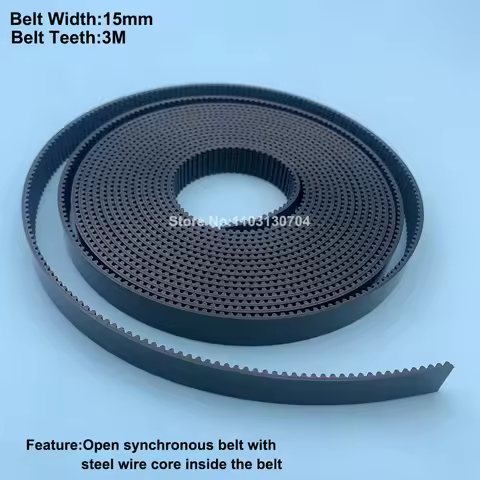 Inkjet Printer Carriage Timing Long Belt 3M-15MM for XP600 DX5 DX7 TX800 Mimaki JV33 CJV30 Allwin Xu