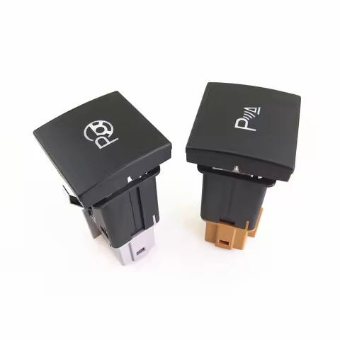 2Pcs 1TD 927 122 1TD 927 123 Parking Button Switch Auxiliary Switch 6-Pin for VW Golf Jetta MK6 1TD9