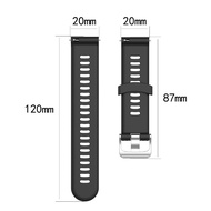 Soft Silicone Band Strap for Garmin Forerunner 245 245 Music