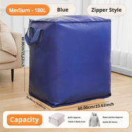 EUNICE 400L Extra Large Waterproof Moving Storage Bag Heavy Duty Foldable Reinforced Handle Beg Simp