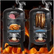 Home and Garden - Bếp nướng đứng BBQ Bacon USA