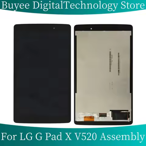 For LG G Pad X 8.0 V520 LCD Screen Display Touch Digitizer 8.0 Inch V520 Assembly 100% Tested Works 