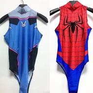 Cosplay Costume Tights Overwatch Pioneer DVA Song Hana Dead Reservoir Bodysuit Spiderman for Women