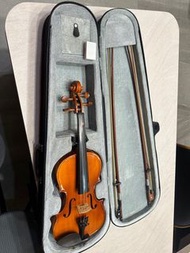 7成新#二手小提琴3/4《 美第奇樂器》進階實木小提琴3/4（ 狀況佳） 拿到後即可立即使用，收到無需再整理