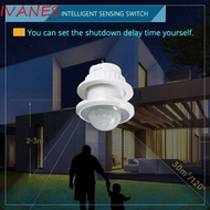 IVANES Smart Motion Sensor Switch, Wide Voltage Compatible Dual Sensing Technology Embedded Motion S