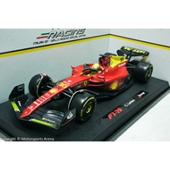 1: 18 Bburago F1 2022 Ferrari F1-75 Leclerc Italian GP
