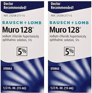 Bausch & Lomb Sodium Chloride Hypertonicity Solution 5% Drops, 15ml (2 Box Only)
