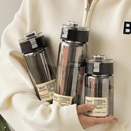 Muji Style Water Bottle ins Feng Shui Bottle Small Fresh Water Cup Water Bottle Water Bottle Mug Sim