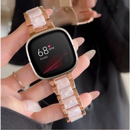 Resin Stainless Steel Strap For Fitbit Versa 4 Strap Fitbit Sense , Fitbit Versa 4 , Fitbit Sense 2,