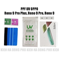 PPF UV sticker for Oppo Reno 9 Pro Plus, Reno 9 Pro, Reno 9