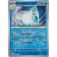 Pokemon tcg  Dewgong - 087/165 - Uncommon / reverse holo Scarlet & Violet 151