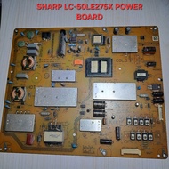 SHARP LC-50LE275X LC50LE275X TV POWER & MAIN BOARD BUTTON REMOTE SENSOR CABLE TAKEN OUT FROM TV SCRE