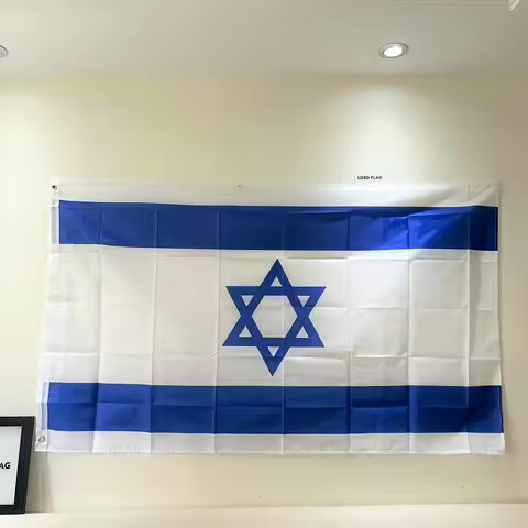 Israel National Flag 90x150cm ISR IL israel flag Hanging Polyester ISR IL Israeli National Flags Ban