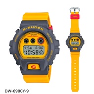 CASIO G-SHOCK รุ่นสีพิเศษ นาฬิกาข้อมือชาย สายเรซิ่น รุ่น DW-6900 DW-6900WS-1A DW-6900LS-2 DW-6900SK 