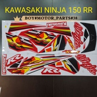KAWASAKI ZX150 NINJA 150 RR ( 2 ) BODY STICKER ZXR 150 STRIPE